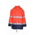 Planam - Warn-Wetterschutz Parka 2056 Gr. s orange/marine