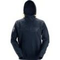 Snickers Workwear - Snickers Logo Hoodie blau Gr. xxl - Blau