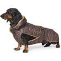 Wasserfester Hunde-Steppmantel speziell für Dackel - 39 cm - Fashion Dog