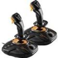 THRUSTMASTER Joystick T16000M FCS Duo Stick Beidhändig nutzbarer