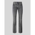 Straight Fit Jeans im 5-Pocket-Design Modell 'DENTON'