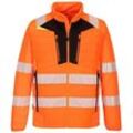 Warnschutz Hybrid-Steppjacke mit 6 Taschen Orange l - Orange - Portwest