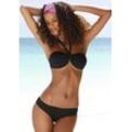 LASCANA Bikini-Hose 'Grace' schwarz Gr. 32