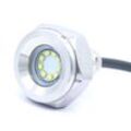 RGB-LED-Einbauleuchte für Ablassschraube in Booten 27W 12V