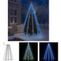 Weihnachtsbaum-Lichternetz mit 300 LEDs Blau 300 cm - Lichtschläuche & Lichterketten - Blau - The Living Store