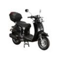 Alpha Motors Mofaroller Venus 50 ccm EURO 5 schwarz inkl. Topcase