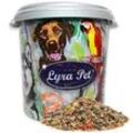 10 kg Lyra Pet® Nymphensittichfutter Großsittichfutter in 30 L Tonne