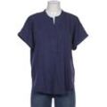 Peter Hahn Damen Bluse, blau, Gr. 42