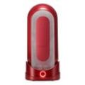 Masturbator plus Heizstab "Flip 0 (Zero) Red Warmer Package"