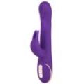 Rabbitvibrator „Quiver“ mit pulsierender Massagekugel im Schaft