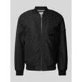 Bomberjacke mit Label-Details Modell 'DREAMY'