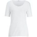 Rundhals-Shirt langem 1/2-Arm Peter Hahn weiss, 36