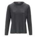 Rundhals-Pullover aus Schurwolle und Kaschmir include grau, 44