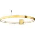 SOLLUX LIGHTING Deckenleuchte "RIO", gold (golden), H: 12,5cm, Lampen, Verteiltes Licht