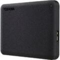 Toshiba 4 TB Externe Festplatte HDD Canvio Advance USB 3.2 (Gen 1) Schwarz