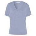 V-Shirt Peter Hahn blau, 48