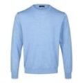 Rundhals-Pullover Peter Hahn blau, 50