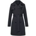 Trenchcoat Peter Hahn blau