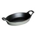 Staub Specialities Mini-Auflaufform 15 cm, oval, Graphit-Grau, Gusseisen