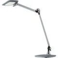 Schreibtisch-Lampe LED E-Motion, mit Sensorschaltung, 3 Farbtemp., silber