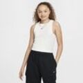 Nike Sportswear geripptes Tanktop (Mädchen) - Weiß