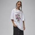 Jordan Oversize-T-Shirt mit Grafik für Damen - Weiß