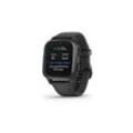 Garmin VENU SQ 2 Music Smartwatch (3,6 cm/1,41 Zoll, Proprietär), schwarz