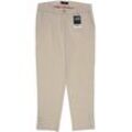 Peter Hahn Damen Stoffhose, beige, Gr. 19