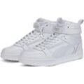 Sneaker PUMA "RBD GAME" Gr. 43, weiß (puma white, puma team gold) Schuhe