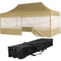 Instent - Faltpavillon champagner, 3x6m