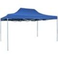 Faltzelt Pop-Up 3x4,5 m Blau Vidaxl