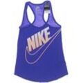 Nike Damen Top, blau, Gr. 34