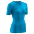 CEP Wingtech Shirt Short Sleeve Damen blau Gr. L