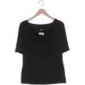 Comma Damen T-Shirt, schwarz, Gr. 38