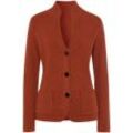 Strickblazer Peter Hahn orange