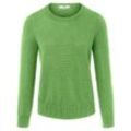 Rundhals-Pullover aus 100% SUPIMA®-­Baumwolle Peter Hahn grün