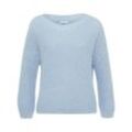 Rundhals-Pullover Riani blau