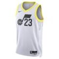 Utah Jazz Association Edition 2022/23 Nike Dri-FIT NBA Swingman Trikot (Herren) - Weiß