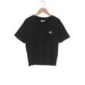 Tommy Jeans Damen T-Shirt, schwarz, Gr. 34