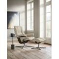 Relaxsessel STRESSLESS "Mayfair" Sessel Gr. Leder BATICK, Cross Base Braun, Relaxfunktion-Drehfunktion-Plus™System-Gleitsystem-BalanceAdapt™, B/H/T: 79cm x 102cm x 73cm, beige (cream batick) mit Cross Base, Größe S, M & L, Holzakzent Braun