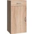 Kommode WIMEX "Multiraumkonzept", braun (eiche sägerau, nachbildung), B:45cm H:98cm T:40cm, Spanplatte, Holzwerkstoff, Sideboards, Breite 45 cm