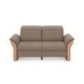 3-Sitzer HOME AFFAIRE "Dangast", grau (taupe), Sofas, B/H/T: 200cm x 92cm x 102cm, Easy care, mit motorischer Relaxfunktion beidseitig, Luxus-Microfaser EUPHORIA 100% Polyester, Luxus-Microfaser Lederoptik 100% Polyester, Easy Care 100% Polyester Kopfteilverstellung, wahlweise auch mit motorischer Relaxfunktion