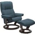 Relaxsessel STRESSLESS "Mayfair", blau (petrol q2 faron), B:79cm H:101cm T:73cm, Leder BATICK: BATICK ist ein leicht korrigiertes, durchgefärbtes und genarbtes Möbelleder, bei dem die meisten Unebenheiten und Spuren in der Regel entfernt wurden., Leder PALOMA: PALOMA ist ein durchgefärbtes Semianilin-Möbelleder mit natürlicher Narbung., ROHLEDER Stoff Q2 FARON: Ein fester zuverlässiger Bouclu00e9 