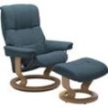 Relaxsessel STRESSLESS "Mayfair", blau (petrol q2 faron), B:75cm H:99cm T:73cm, Leder BATICK: BATICK ist ein leicht korrigiertes, durchgefärbtes und genarbtes Möbelleder, bei dem die meisten Unebenheiten und Spuren in der Regel entfernt wurden., Leder PALOMA: PALOMA ist ein durchgefärbtes Semianilin-Möbelleder mit natürlicher Narbung., ROHLEDER Stoff Q2 FARON: Ein fester zuverlässiger Bouclu00e9 m