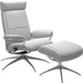 Relaxsessel STRESSLESS "Paris", grau (light grau q2 faron), B:80cm H:102cm T:75cm, Leder BATICK: BATICK ist ein leicht korrigiertes, durchgefärbtes und genarbtes Möbelleder, bei dem die meisten Unebenheiten und Spuren in der Regel entfernt wurden., Leder PALOMA: PALOMA ist ein durchgefärbtes Semianilin-Möbelleder mit natürlicher Narbung., ROHLEDER Stoff Q2 FARON: Ein fester zuverlässiger Bouclu00e