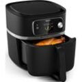 PHILIPS Heissluftfritteuse "HD9880/90 Airfryer XXL, 8,3 l" Fritteusen mit WiFi Konnektivität, 50 AutoCook Programmen und Warmhaltefunktion schwarz Bestseller