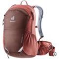 Fahrradrucksack DEUTER "SUPERBIKE 16 SL", rot (raisin, caspi), Rucksäcke, Obermaterial: 100% Polyester