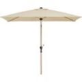 Marktschirm SCHNEIDER SCHIRME "Cordoba", beige (natur), Bespannung: 100% Polyester, Standschirme