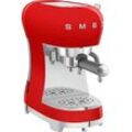 SMEG Espressomaschine "ECF02RDEU", rot, 1 Tasse(n), Kaffeemaschinen