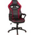 Gaming-Stuhl DUO COLLECTION "Splash" Stühle schwarz (schwarz, rot)